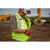 Milwaukee Tool Class 2 Breakaway High Visibility Orange Mesh Safety Vest - 4XL/5XL