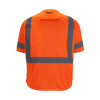 Milwaukee Tool Class 3 High Visibility Orange Mesh Safety Vest - 4XL/5XL