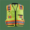 Milwaukee Tool Class 2 Surveyor's High Visibility Yellow Safety Vest - 4XL/5XL