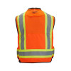 Milwaukee Tool Class 2 Surveyor's High Visibility Orange Safety Vest - S/M