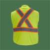 Milwaukee Tool Class 2 Breakaway High Visibility Yellow Mesh Safety Vest - L/XL (CSA)