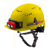 Milwaukee Tool BOLT Yellow Front Brim Vented Safety Helmet (USA) - Type 2, Class C