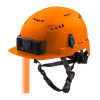 Milwaukee Tool BOLT Orange Front Brim Vented Safety Helmet (USA) - Type 2, Class C