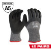 Milwaukee Tool 12-Pack Cut Level 5 Winter Dipped Gloves - XL