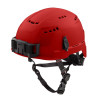 Milwaukee Tool BOLT Red Vented Safety Helmet (USA) - Type 2, Class C