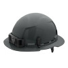 Milwaukee Tool BOLT Gray Full Brim Hard Hat w/6pt Ratcheting Suspension (USA) - Type 1, Class E