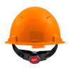 Milwaukee Tool BOLT Orange Front Brim Vented Hard Hat w/4pt Ratcheting Suspension (USA) - Type 1, Class C