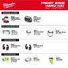 Milwaukee Tool BOLT Green Front Brim Hard Hat w/4pt Ratcheting Suspension (USA) - Type 1, Class E