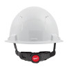 Milwaukee Tool BOLT White Front Brim Vented Hard Hat w/6pt Ratcheting Suspension (USA) - Type 1, Class C