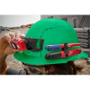 Milwaukee Tool BOLT White Full Brim Vented Hard Hat w/6pt Ratcheting Suspension (USA) - Type 1, Class C