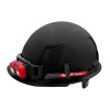 Milwaukee Tool BOLT Black Front Brim Vented Hard Hat w/6pt Ratcheting Suspension (USA) - Type 1, Class C