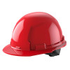 Milwaukee Tool BOLT Red Front Brim Hard Hat w/4pt Ratcheting Suspension (USA) - Type 1, Class E
