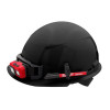 Milwaukee Tool BOLT Black Front Brim Hard Hat w/4pt Ratcheting Suspension (USA) - Type 1, Class E