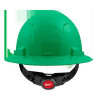 Milwaukee Tool BOLT Green Full Brim Vented Hard Hat w/4pt Ratcheting Suspension (USA) - Type 1, Class C