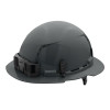 Milwaukee Tool BOLT Gray Full Brim Vented Hard Hat w/6pt Ratcheting Suspension (USA) - Type 1, Class C