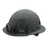 Milwaukee Tool BOLT Gray Full Brim Hard Hat w/4pt Ratcheting Suspension (USA) - Type 1, Class E