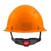 Milwaukee Tool BOLT Orange Front Brim Vented Hard Hat w/6pt Ratcheting Suspension (USA) - Type 1, Class C