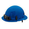 Milwaukee Tool BOLT Blue Full Brim Hard Hat w/6pt Ratcheting Suspension (USA) - Type 1, Class E