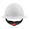 Milwaukee Tool BOLT White Full Brim Vented Hard Hat w/4pt Ratcheting Suspension (USA) - Type 1, Class C
