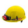 Milwaukee Tool BOLT Yellow Front Brim Hard Hat w/6pt Ratcheting Suspension (USA) - Type 1, Class E
