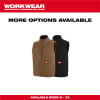 Milwaukee Tool HEAVY DUTY SHERPA-LINED VEST - BLACK 2X