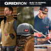 Milwaukee Tool GRIDIRON Pocket T-Shirt - Long Sleeve Black XL