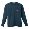 Milwaukee Tool GRIDIRON Pocket T-Shirt - Long Sleeve Blue 3X