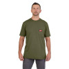 Milwaukee Tool GRIDIRON Pocket T-Shirt - Short Sleeve Green L