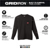 Milwaukee Tool GRIDIRON Pocket T-Shirt - Long Sleeve Black 2X