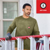 Milwaukee Tool GRIDIRON Pocket T-Shirt - Long Sleeve Green 2X