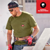 Milwaukee Tool GRIDIRON Pocket T-Shirt - Short Sleeve Green 2X
