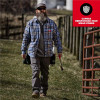 Milwaukee Tool GRIDIRON Flannel Shirt - Blue - 3X