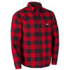 Milwaukee Tool GRIDIRON Flannel Shirt - Red - S