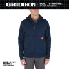 Milwaukee Tool GRIDIRON Full-Zip Hoodie- Blue- L