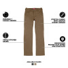 Milwaukee Tool Women's Work Pants - Khaki - Size 16