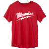 Milwaukee Tool Women's GRIDIRON Logo Tee - Short Sleeve - Red - XS