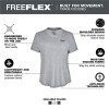 Milwaukee Tool Women's FREEFLEX Hybrid Tee - Short Sleeve - Gray - M
