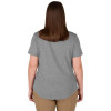 Milwaukee Tool Women's FREEFLEX Hybrid Tee - Short Sleeve - Gray - S
