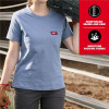 Milwaukee Tool Women's GRIDIRON Pocket T-Shirt - Short Sleeve - Blue XL