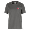 Milwaukee Tool Women's GRIDIRON Pocket T-Shirt - Short Sleeve - Gray - S
