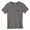 Milwaukee Tool Women's GRIDIRON Pocket T-Shirt - Short Sleeve - Gray - XS