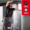 Milwaukee Tool Women's GRIDIRON Pocket T-Shirt - Short Sleeve - Black - XS