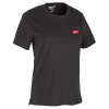 Milwaukee Tool Women's GRIDIRON Pocket T-Shirt - Short Sleeve - Black - M