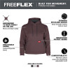Milwaukee Tool Women's FREEFLEX Pullover Hoodie- Purple - XL