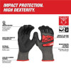 Milwaukee Tool Impact Cut Level 5 Coated Nitrile Dipped Glove - L