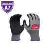 Milwaukee Tool Cut Level 7 High-Dexterity Nitrile Dipped Gloves- XL