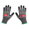 Milwaukee Tool Cut Level 6 High-Dexterity Coated Nitrile Dipped Gloves - L