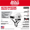 Milwaukee Tool BOLT Orange Full Brim Vented Safety Helmet - Type 2, Class C