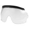 Milwaukee Tool 10pk Gasketed Clear Eye Visor Replacement Lenses (Milwaukee® BOLT Safety Helmet & BOLT Hard Hat Mount)
