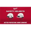 Milwaukee Tool BOLT Gray Vented Helmet with BOLT - Class C